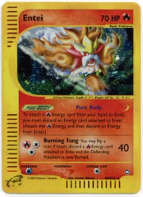 Entei [Pure Body | Burning Fang]
