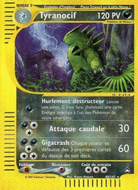 Tyranitar [Destructive Roar | Tail Slap | Gigacrush]