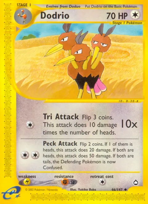 Dodrio [Tri Attack | Peck Attack]