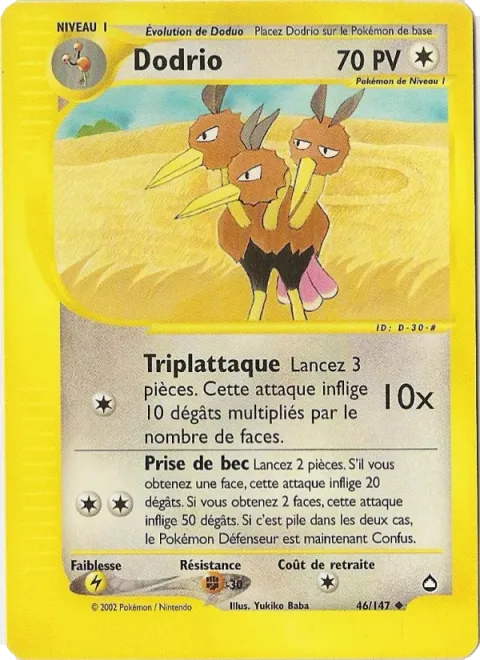 Dodrio [Tri Attack | Peck Attack]