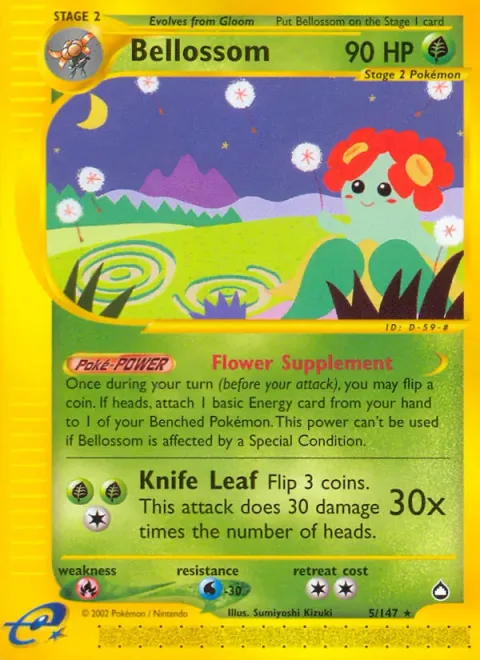Bellossom [Flower Supplement | Knife Leaf]