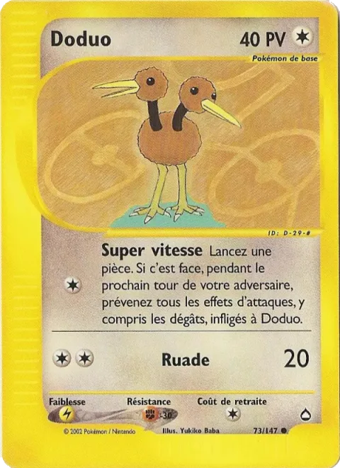 Doduo [Super Speed | Rear Kick]