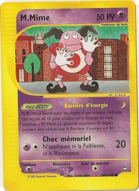 Mr. Mime [Energy Barrier | Mind Shock]