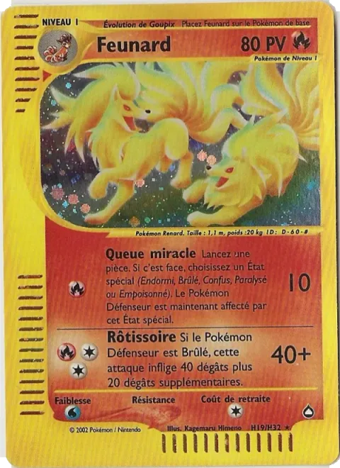 Ninetales [Miracle Tail | Roasting Heat]