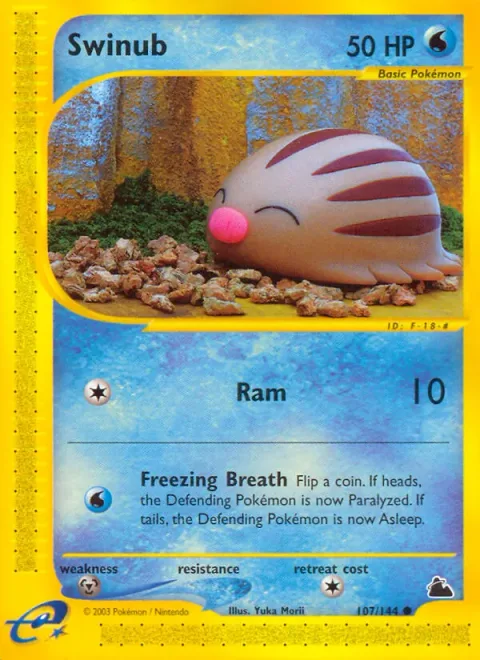 Swinub [Mud Slap | Overrun]