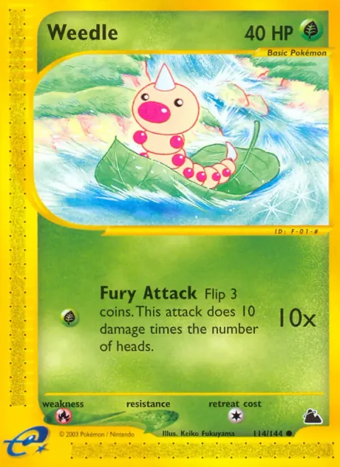 Weedle [Entangling Thread | Poison Horn]