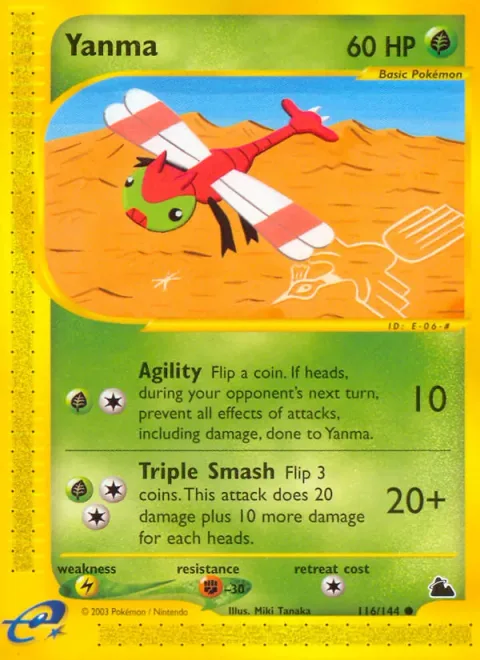 Yanma [Agility | Triple Smash]
