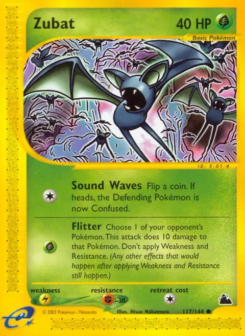 Zubat [Wing Attack | Poison Spray]