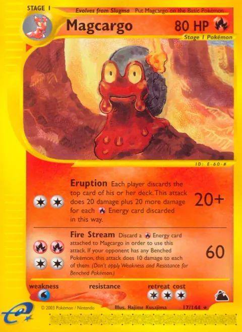 Magcargo [Streaming Mantle | Crushing Lava]