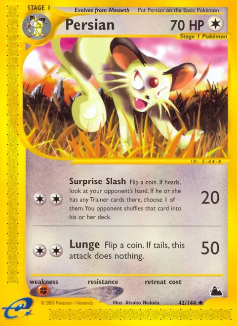 Persian [Surprise Slash | Lunge]