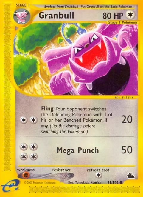 Granbull [Fling | Mega Punch]