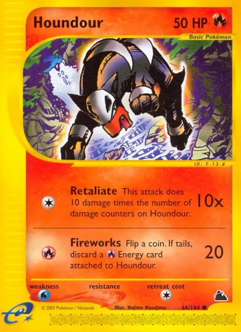 Houndour [Retaliate | Fireworks]