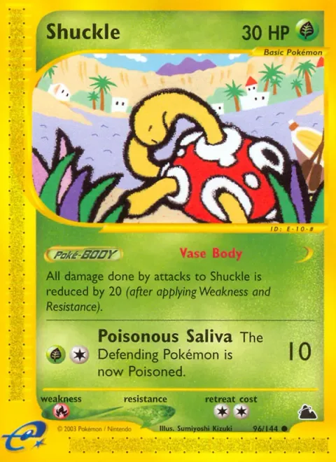 Shuckle [Vase Body | Poisonous Saliva]
