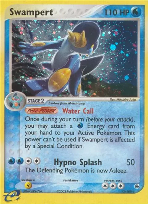 Swampert [Water Call | Hypno Splash]