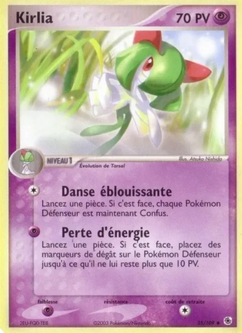 Kirlia [Dazzle Dance | Life Drain]