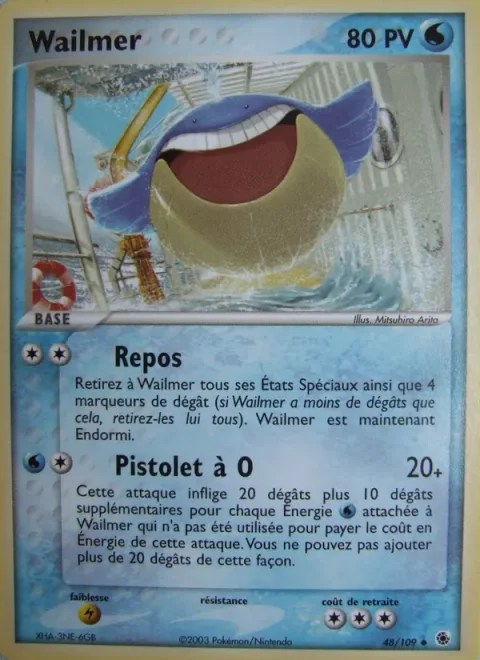 Wailmer [Rest | Water Gun]