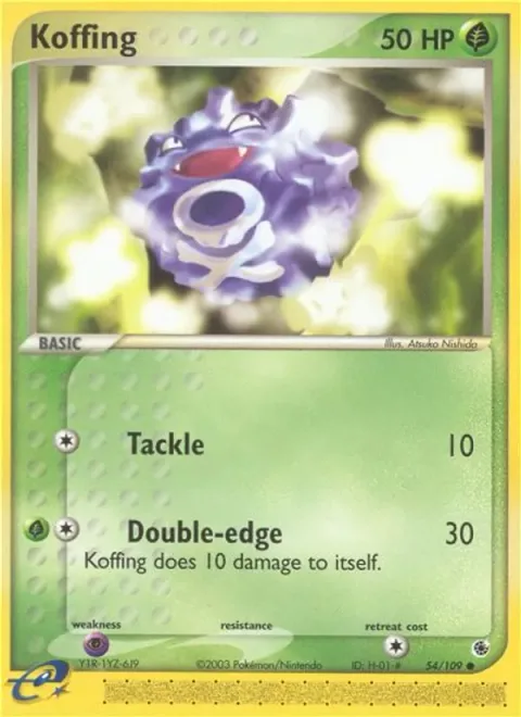 Koffing [Tackle | Double-edge]