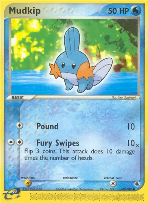 Mudkip [Pound | Fury Swipes]