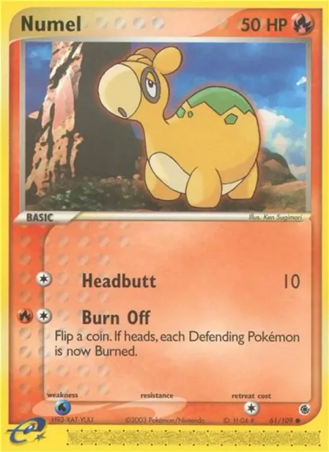 Numel [Headbutt | Burn Off]
