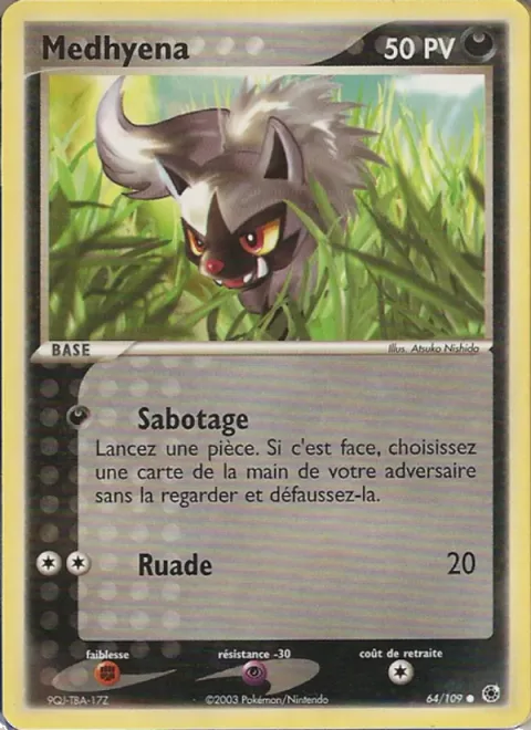 Poochyena [Knock Off | Rear Kick]
