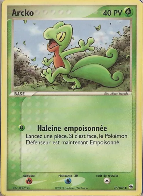 Treecko [Poison Breath]