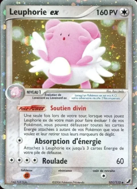 Blissey ex [Blissful Support | Energy Absorption | Rollout]