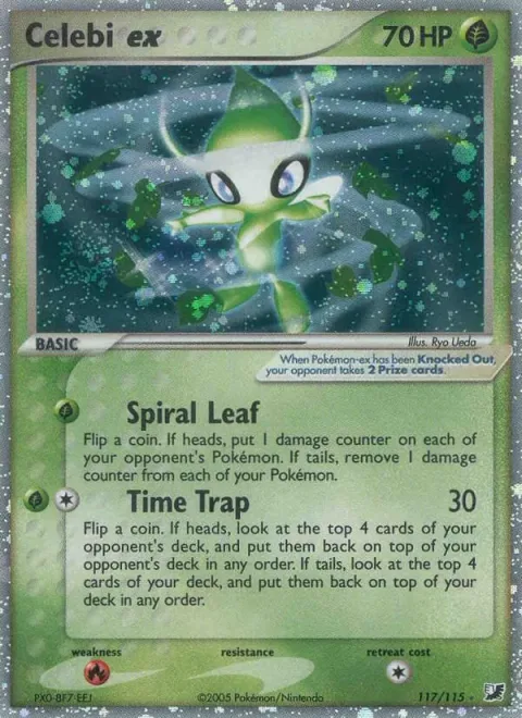 Celebi ex [Spiral Leaf | Time Trap]
