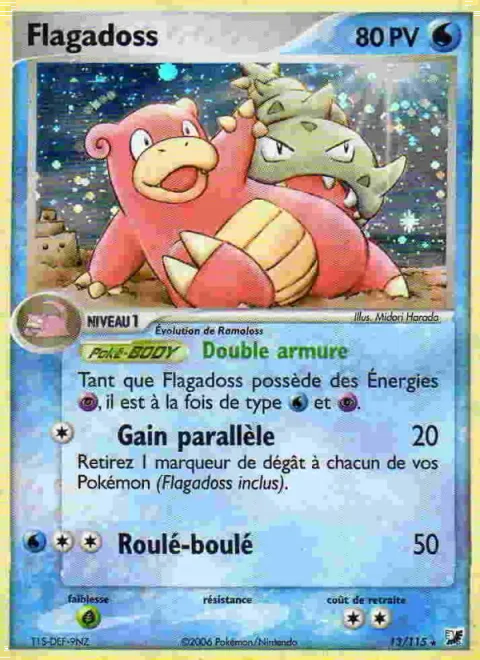 Slowbro [Dual Armor | Parallel Gain | Rolling Tackle]