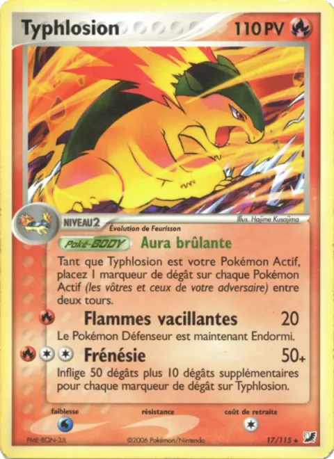 Typhlosion [Burning Aura | Flickering Flames | Rage]