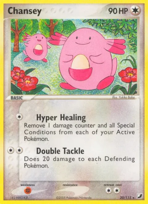 Chansey [Hyper Healing | Double Tackle]