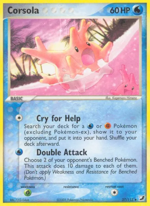 Corsola [Cry for Help | Double Attack]