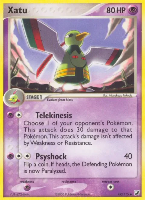 Xatu [Telekinesis | Psyshock]