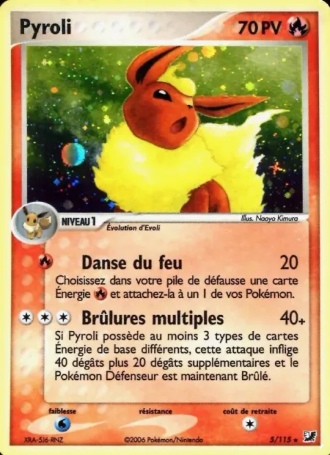 Flareon [Fire Dance | Multi Burn]