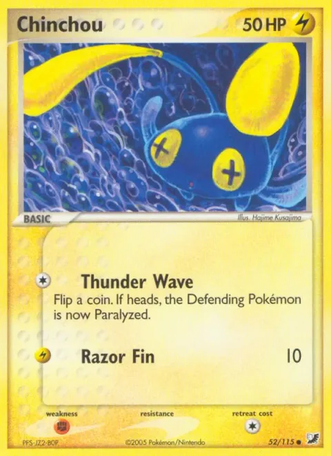 Chinchou [Thunder Wave | Razor Fin]