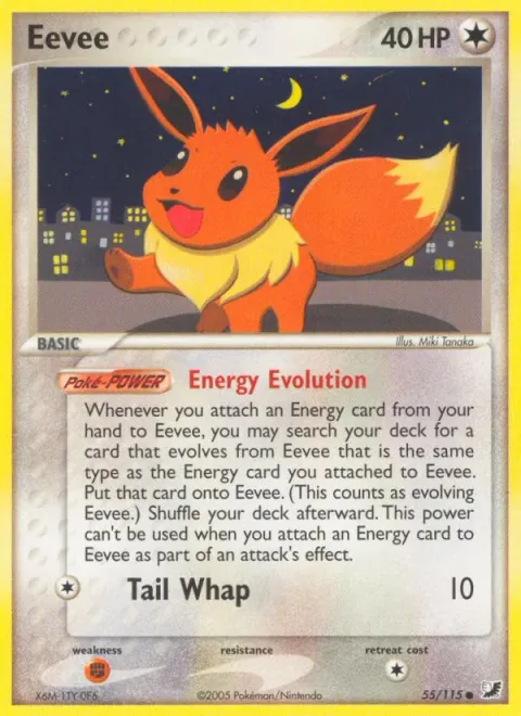 Eevee [Energy Evolution | Tail Whap]