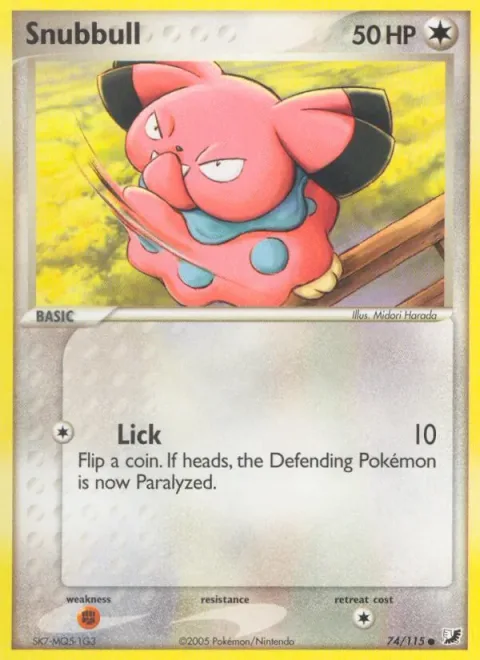 Snubbull [Lick]