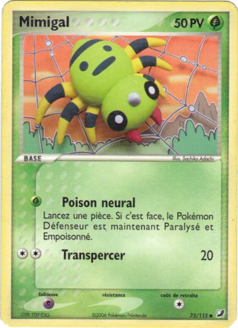 Spinarak [Stun Poison | Pierce]