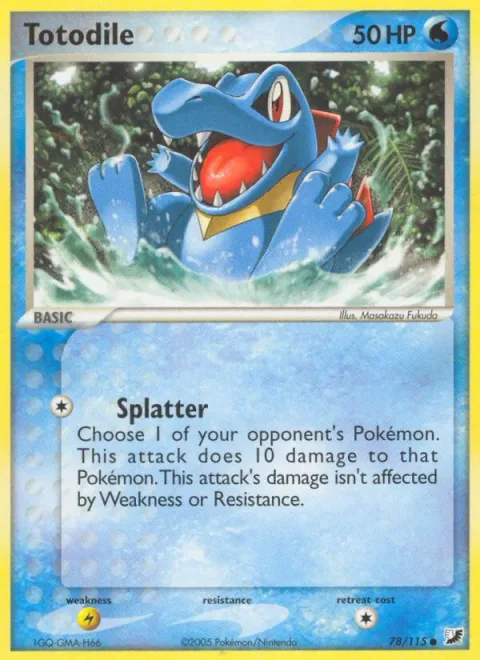 Totodile [Splatter]