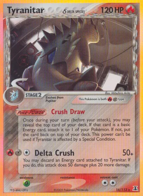 Tyranitar δ Delta Species [Crush Draw | Delta Crush]