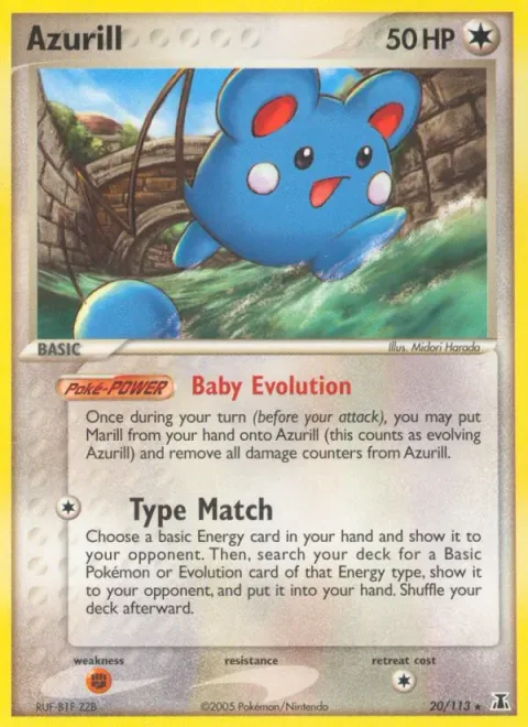 Azurill [Baby Evolution | Type Match]
