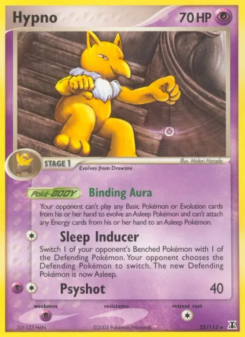 Hypno [Binding Aura | Sleep Inducer | Psyshot]