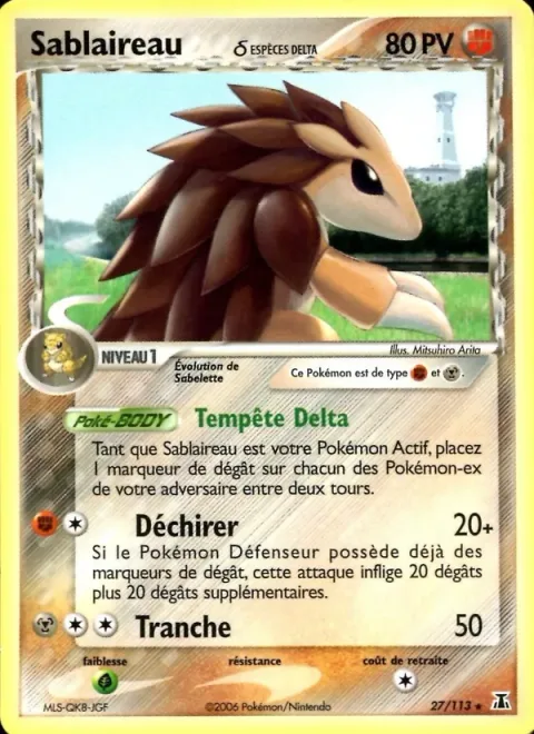 Sandslash δ Delta Species [Delta Storm | Rend | Slash]