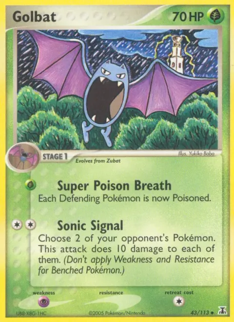 Golbat [Super Poison Breath | Sonic Signal]