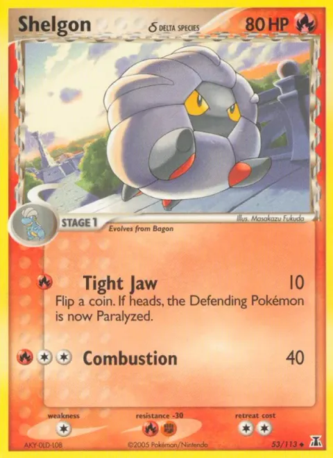 Shelgon δ Delta Species [Tight Jaw | Combustion]