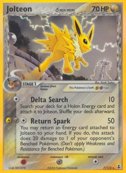 Jolteon δ Delta Species [Delta Search | Return Spark]