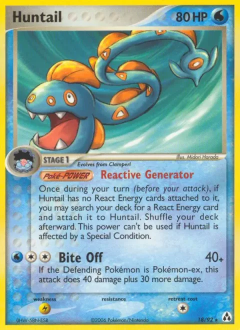 Huntail [Reactive Generator | Bite Off]