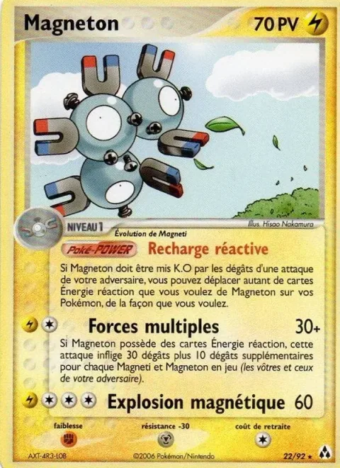 Magneton [Reactive Recharge | Multiple Force | Magnetic Blast]