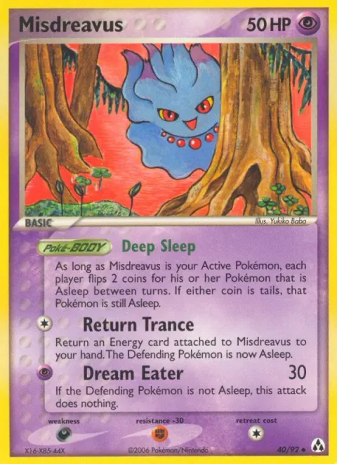 Misdreavus [Deep Sleep | Return Trance | Dream Eater]