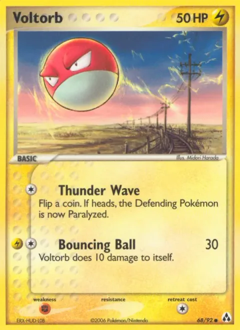 Voltorb [Thunder Wave | Bouncing Ball]