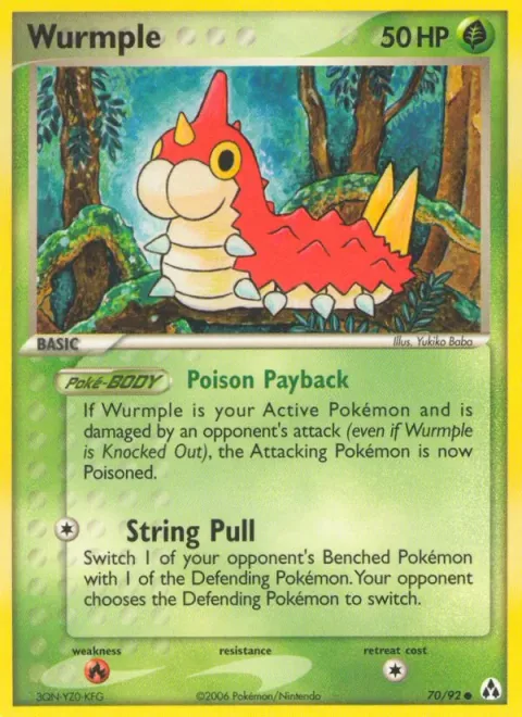 Wurmple [Poison Payback | String Pull]